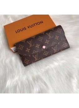 LV EMILIE WALLET ROSE BALLERINA